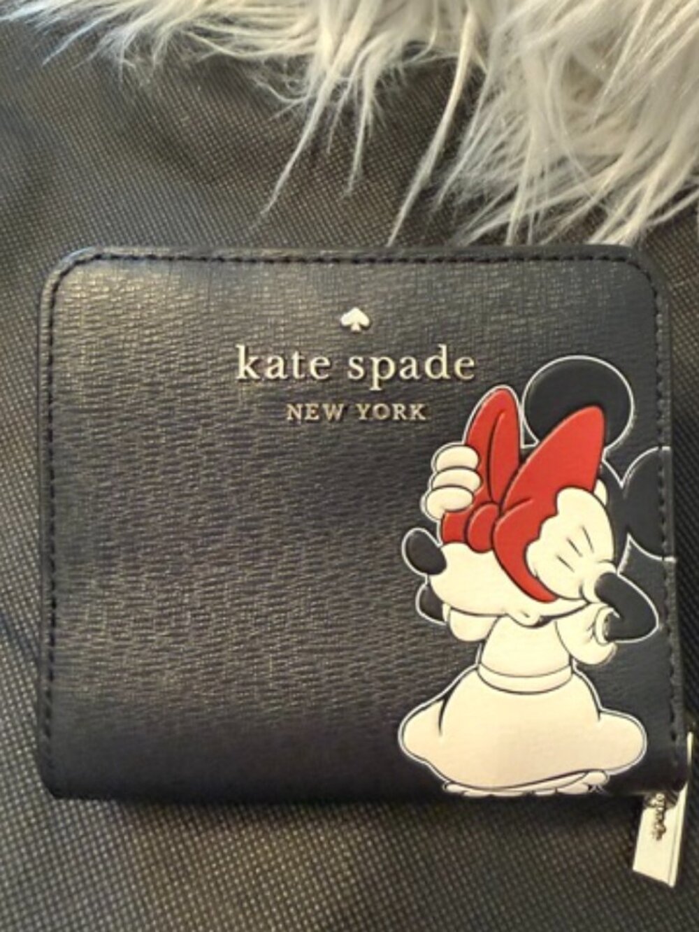 Disney x Kate Spade New York Minnie Mouse Zip Around Small Wallet